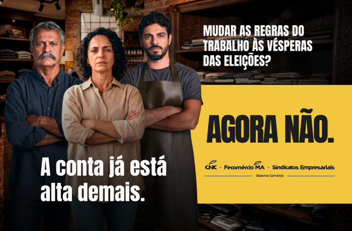Comércio, serviços e turismo fazem apelo para que PEC do fim da escala 6x1 não seja votada antes das eleições