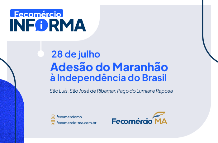 Funcionamento do comércio da Grande Ilha no feriado da Adesão do Maranhão à Independência do Brasil