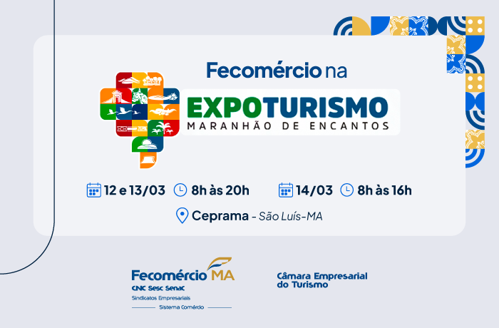 Sistema Fecomércio marca presença na Expoturismo 2026